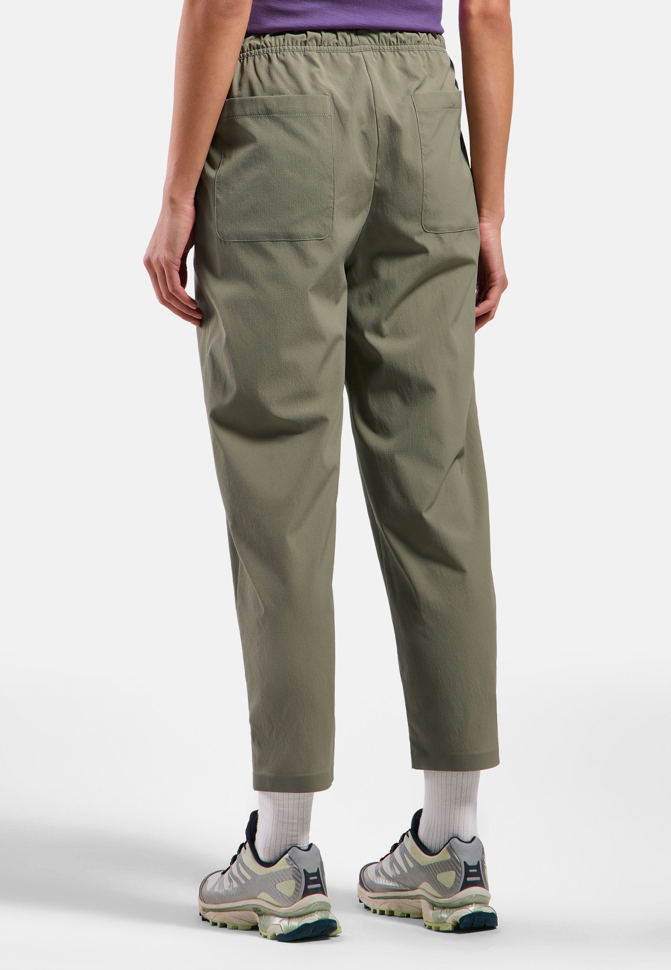 Ultraleichte Ascent 7/8-Ripstop-Hose mit schmal zulaufendem Bein in vetiver