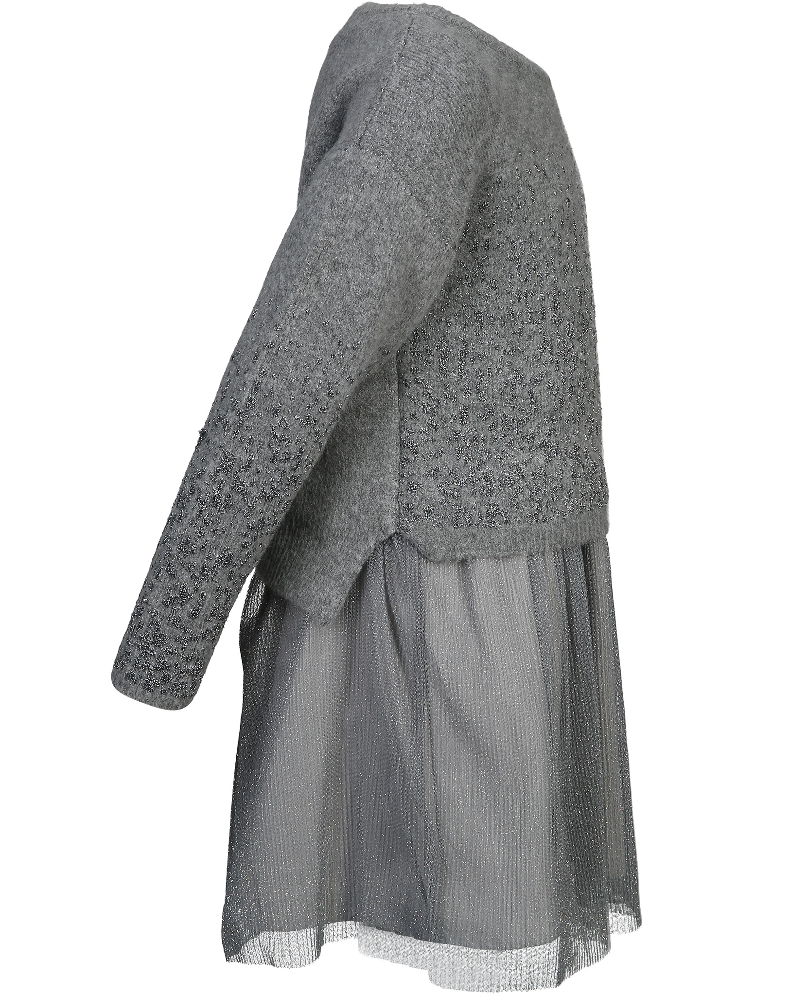Tüllkleid FESTIVO 2-teilig in grau