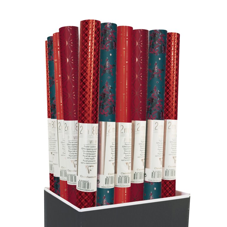 Clairefontaine Geschenkpapier Rolle Weihnachten