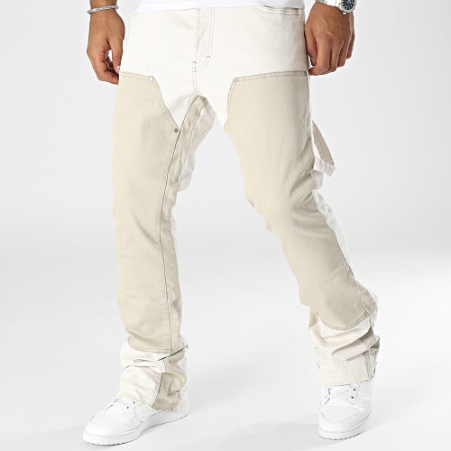 Jean Flare Beige