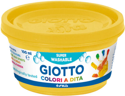 Giotto Dita Fingermalinger 100 Ml 6-pack, Forskjelligfarget