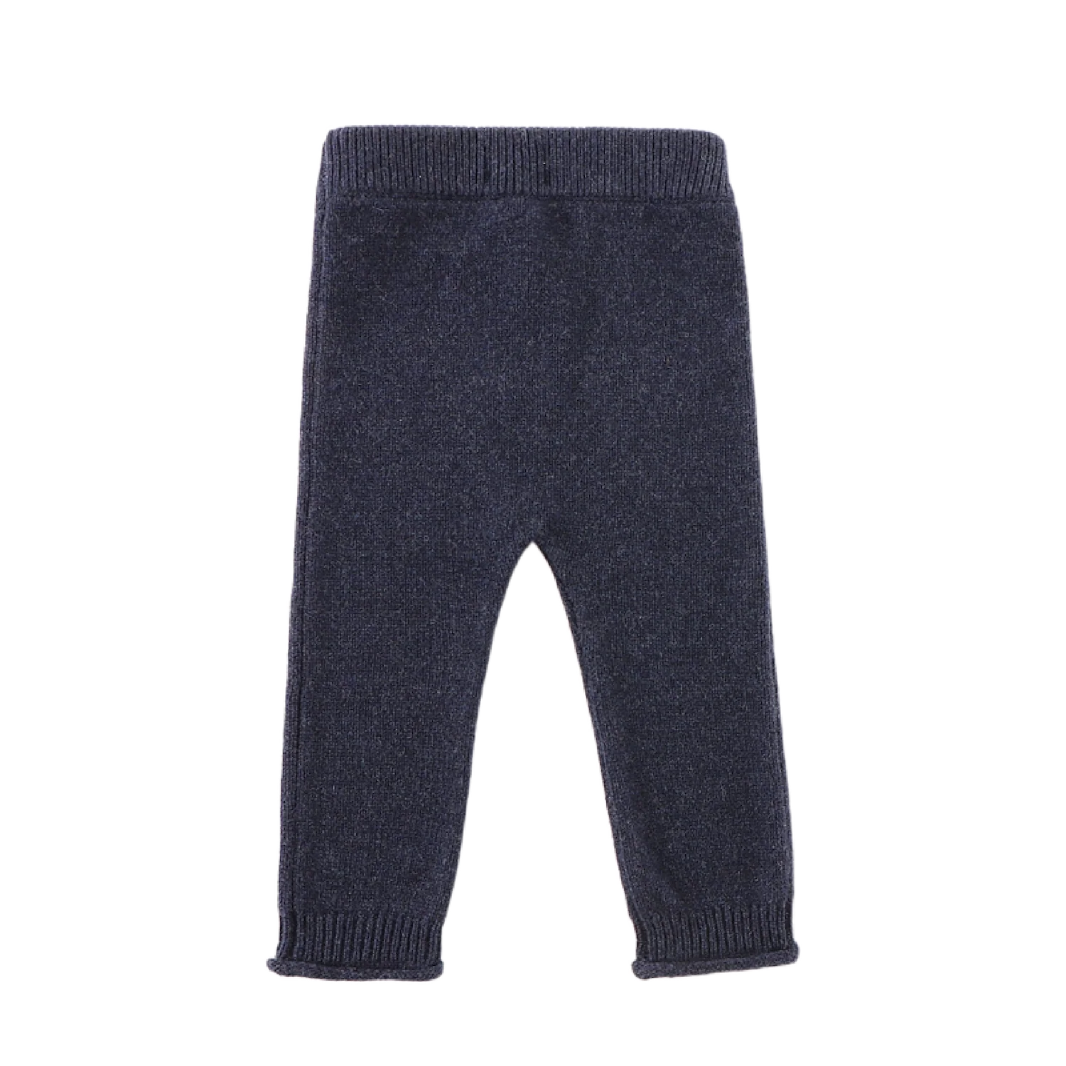 Trig Merino Wool Trousers | Blue Marine Melange