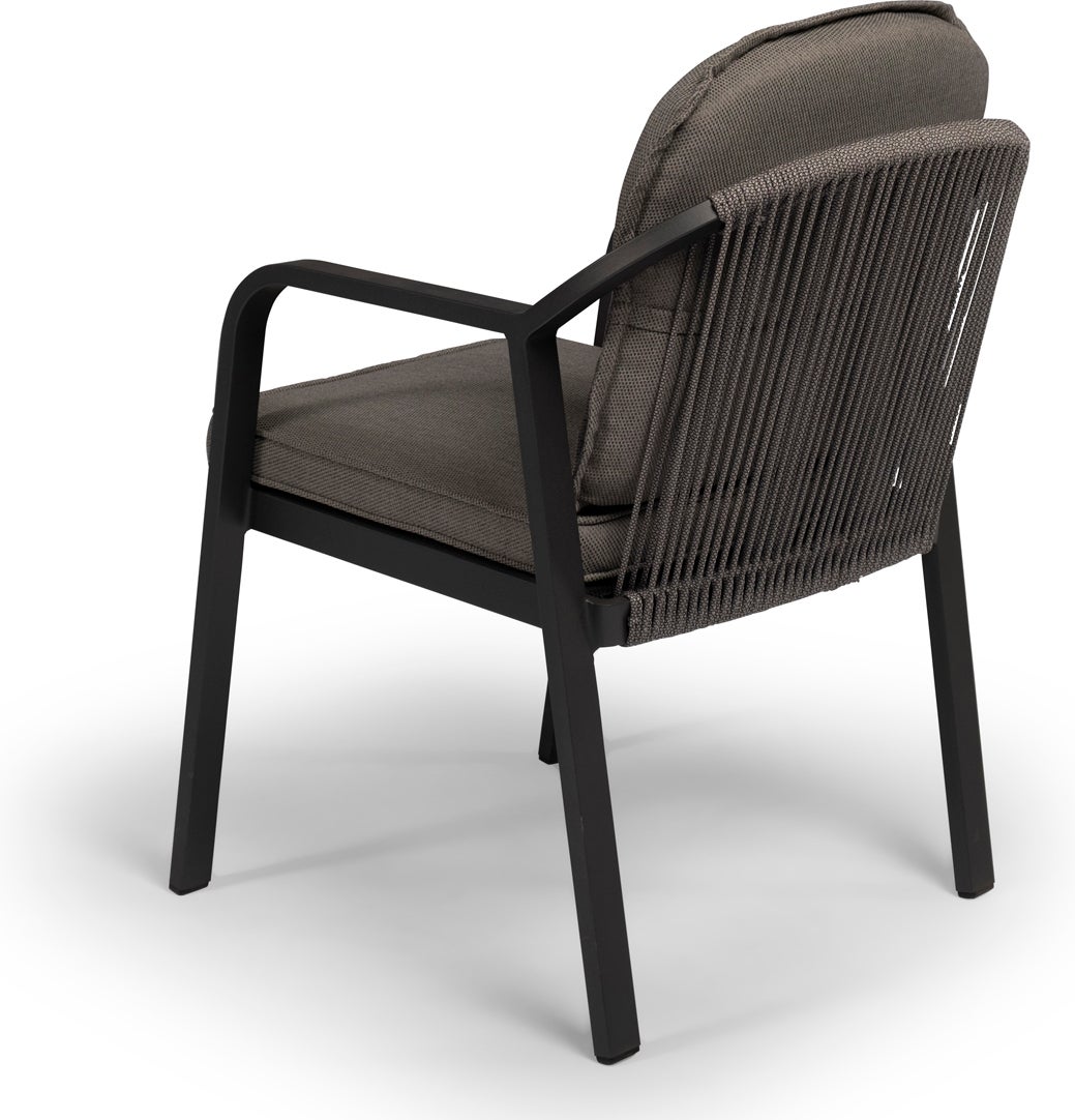 Tierra Outdoor eettafelstoel Pep antraciet