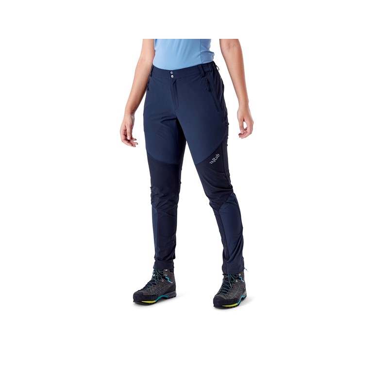 Rab Torque Mountain Pants Women Beluga/Black