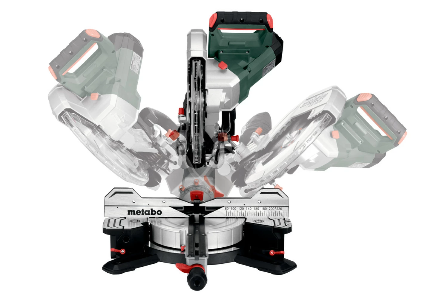 Metabo KGS 305 M Afkortzaag - 2000W - 305 x 30mm - Quick hendel
