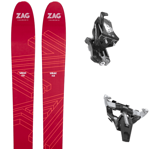 Pack ski de randonnée ZAG UBAC 112 + Fix