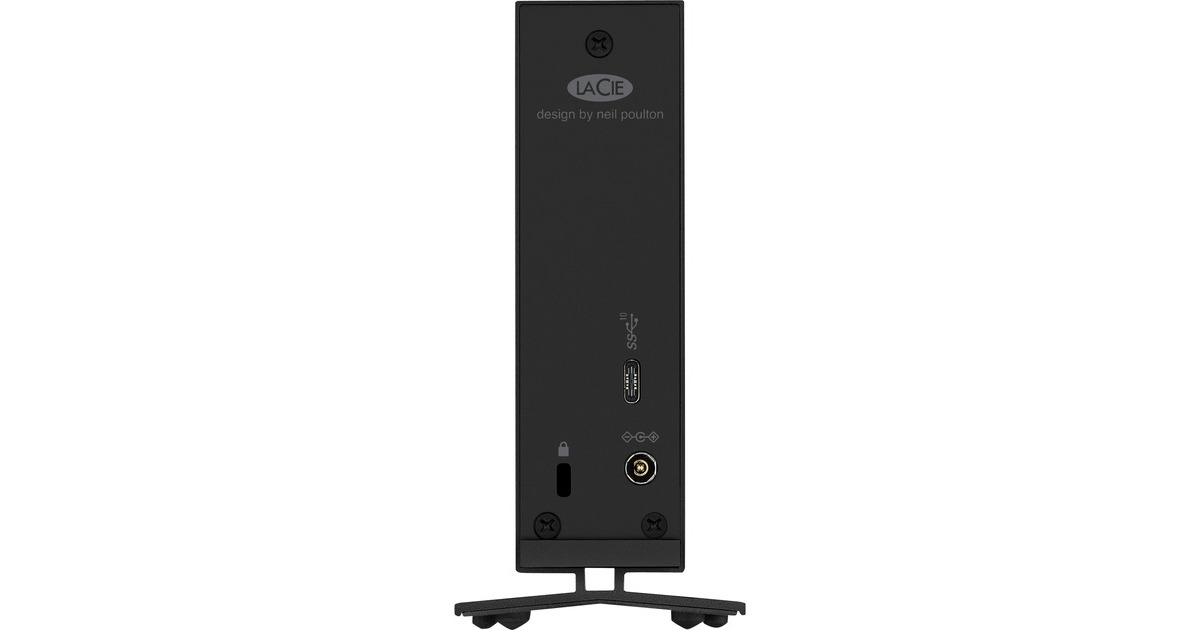 LaCie14TB d2 Professional externe harde schijf  (Zwart, USB-C 3.2 Gen 1)