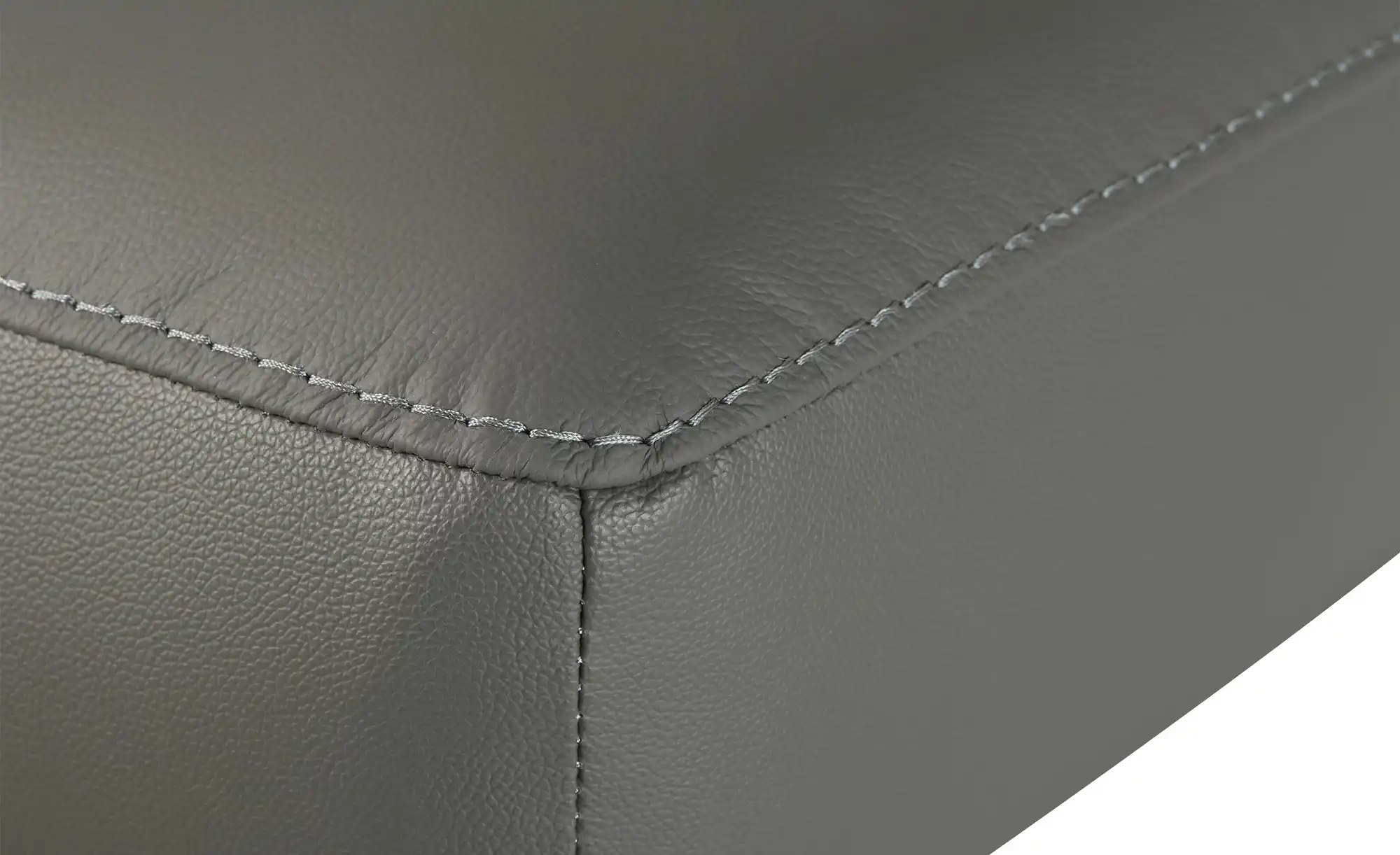 uno Leder-Ecksofa Danae klein