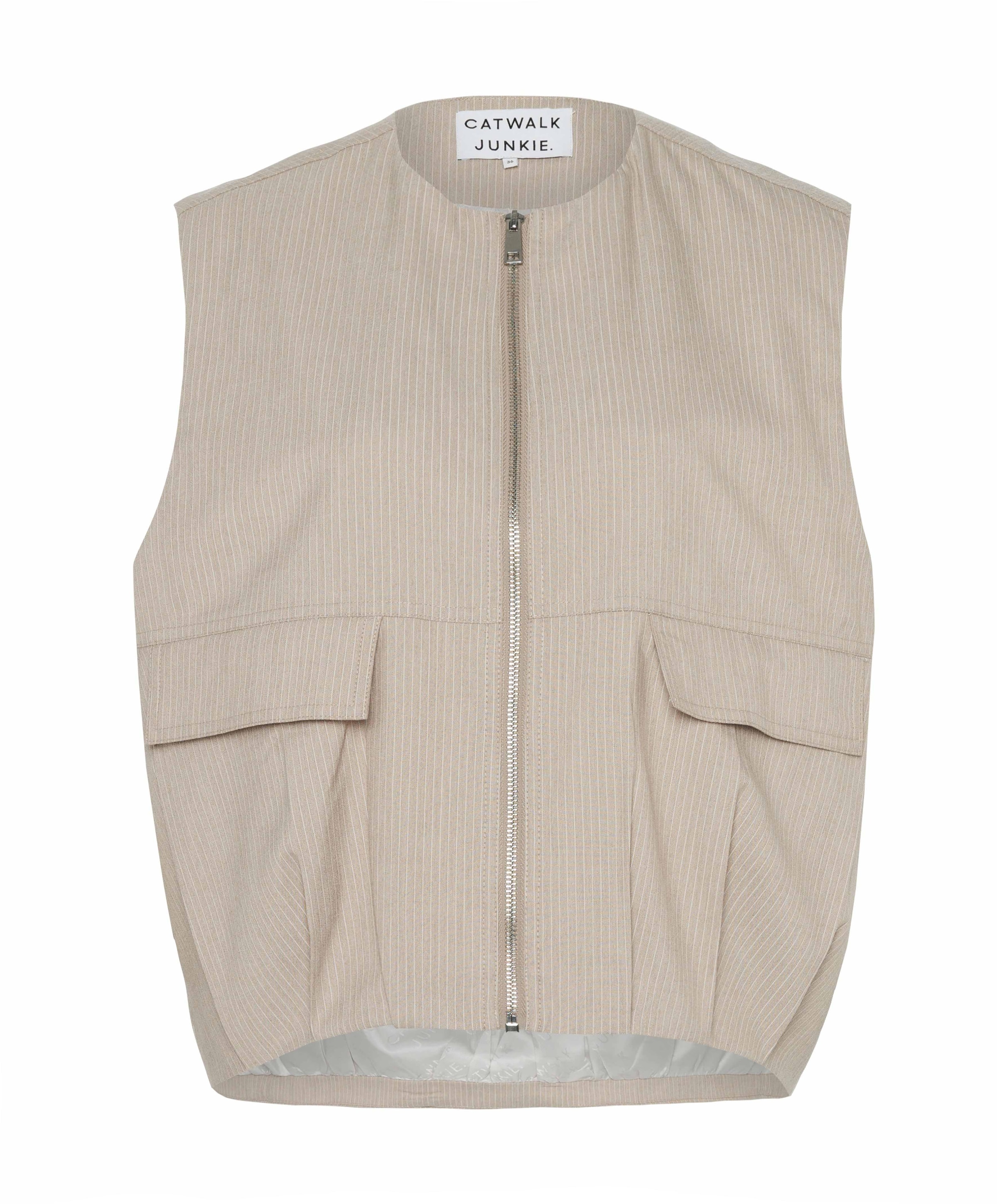 Catwalk  Junkie Dames gilet beige