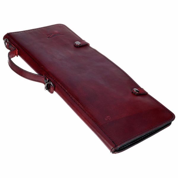 Zultan Leather Stick Bag Red