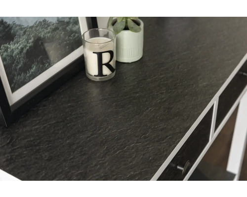 dc-fix® kleeffolie steendecor leisteen mat zwart 45x200 cm
