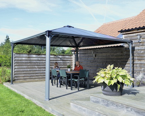 Gazebo Palram – Canopia Palermo 4300 405 x 405 cm antraciet