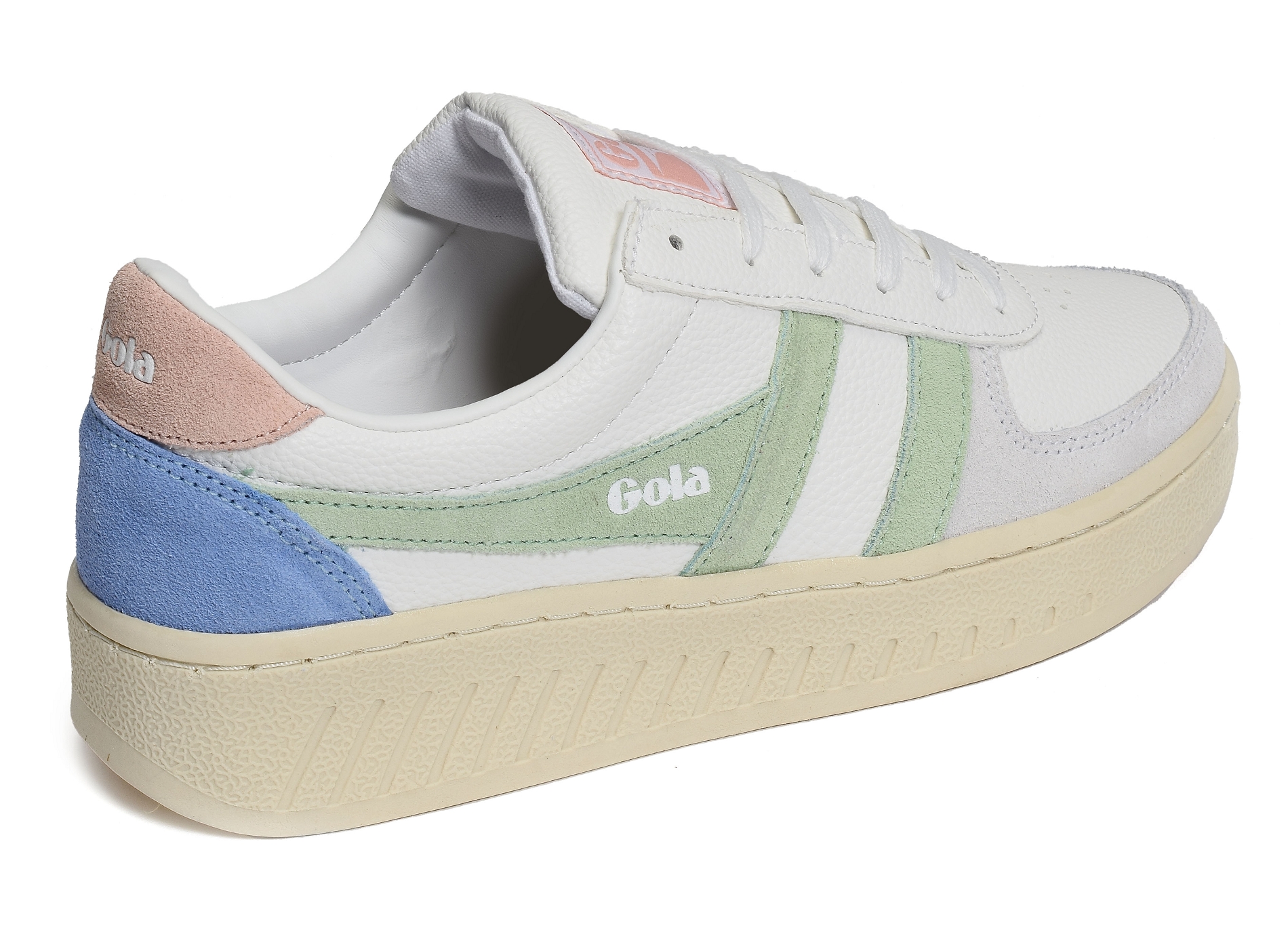 Grandslam trident trainers w blanc vert