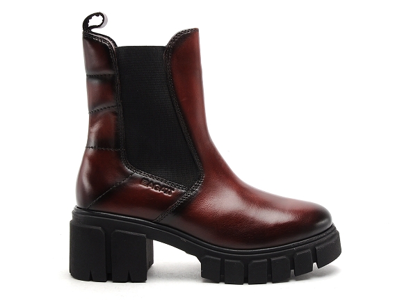 Bugatti boots bottine talons femme forli d31 ah031 1500 bordeaux