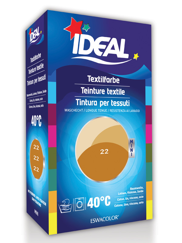 IDEAL MINI Baumwolle Color<br>1 Stück, No22 gold