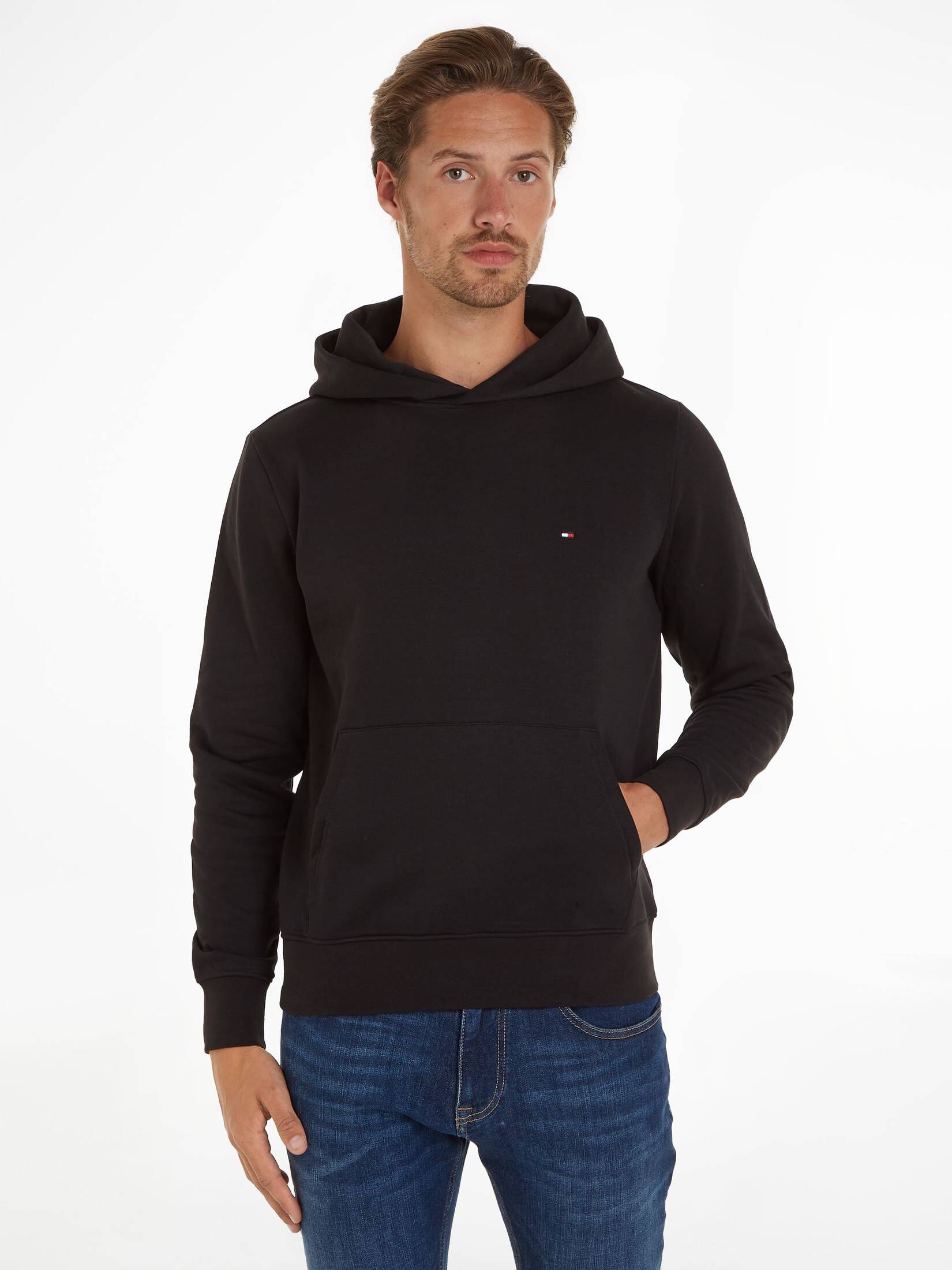 Tommy Hilfiger| Herren Hoodie FLAG LOGO HOODY