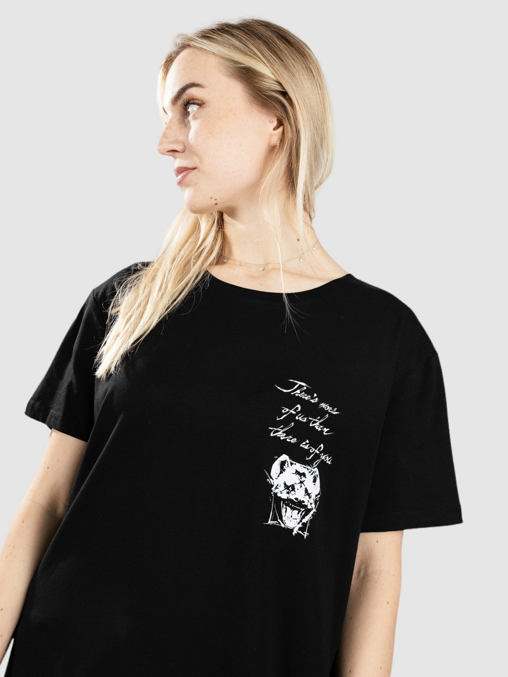 Any Means Necessary More Of Us T-Shirt black