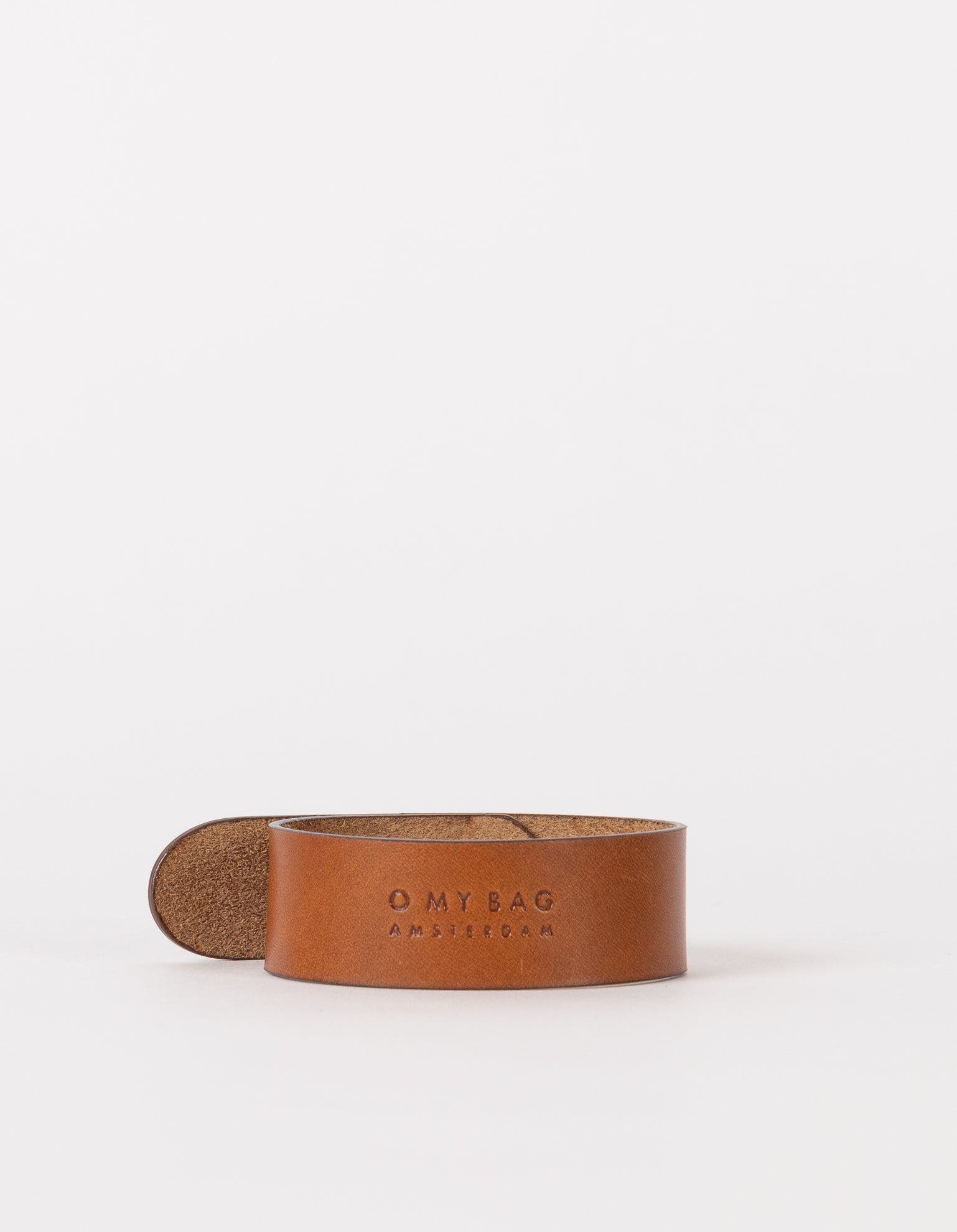 Cable Organizer - Cognac Classic Leather