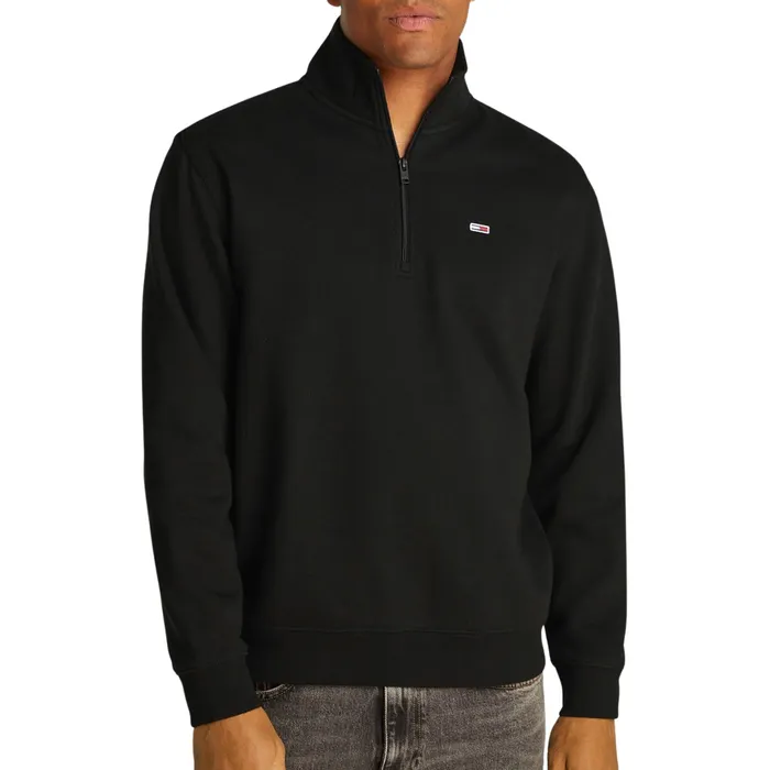 Tommy Hilfiger Regular Fleece 1/4 Zip Sweater Heren