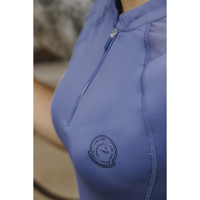 Trainingsshirt Equithème Je t'aime Alice Paars