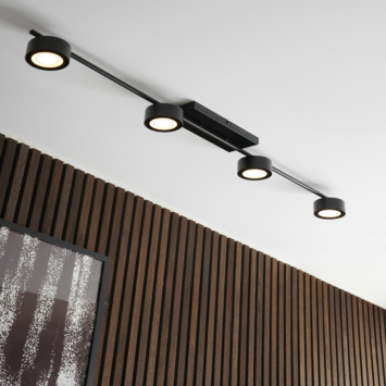 Nordlux hanglamp  Clyde spots zwart