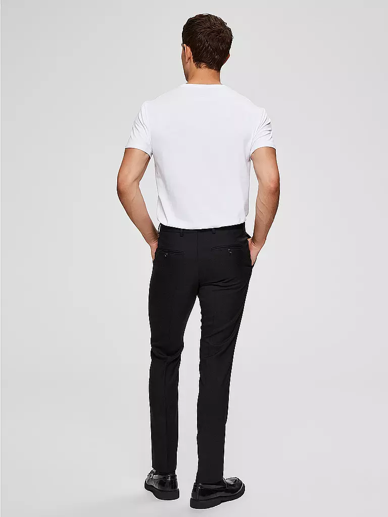 SELECTED T-Shirt SLHNEWPIMA weiss