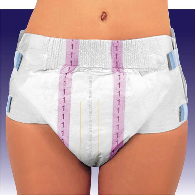Super Seni Quatro Größe 2 medium Windelhosen, 10 St