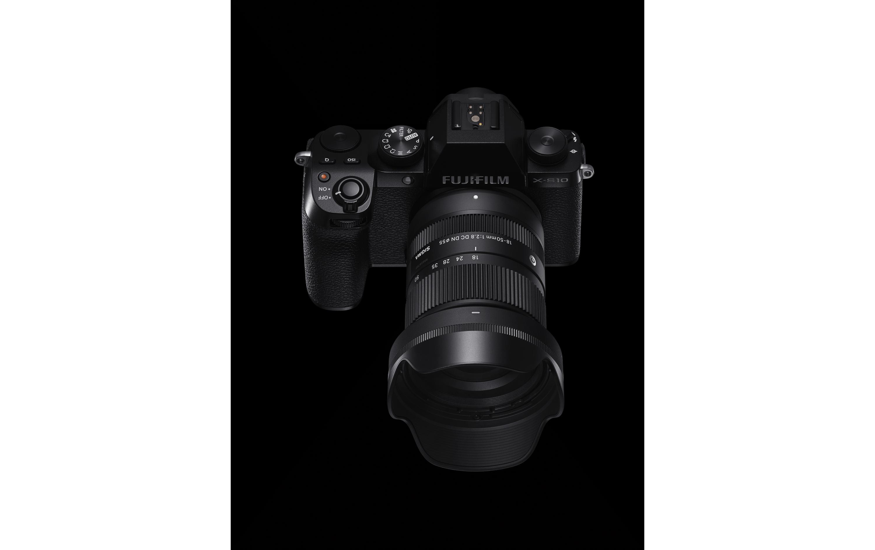 Zoomobjektiv 18-50mm f / 2.8 DC DN Fujifilm X-Mount<br>Kleines, leichtes und helles Standardzoom für spiegellose APS-C-Kameras