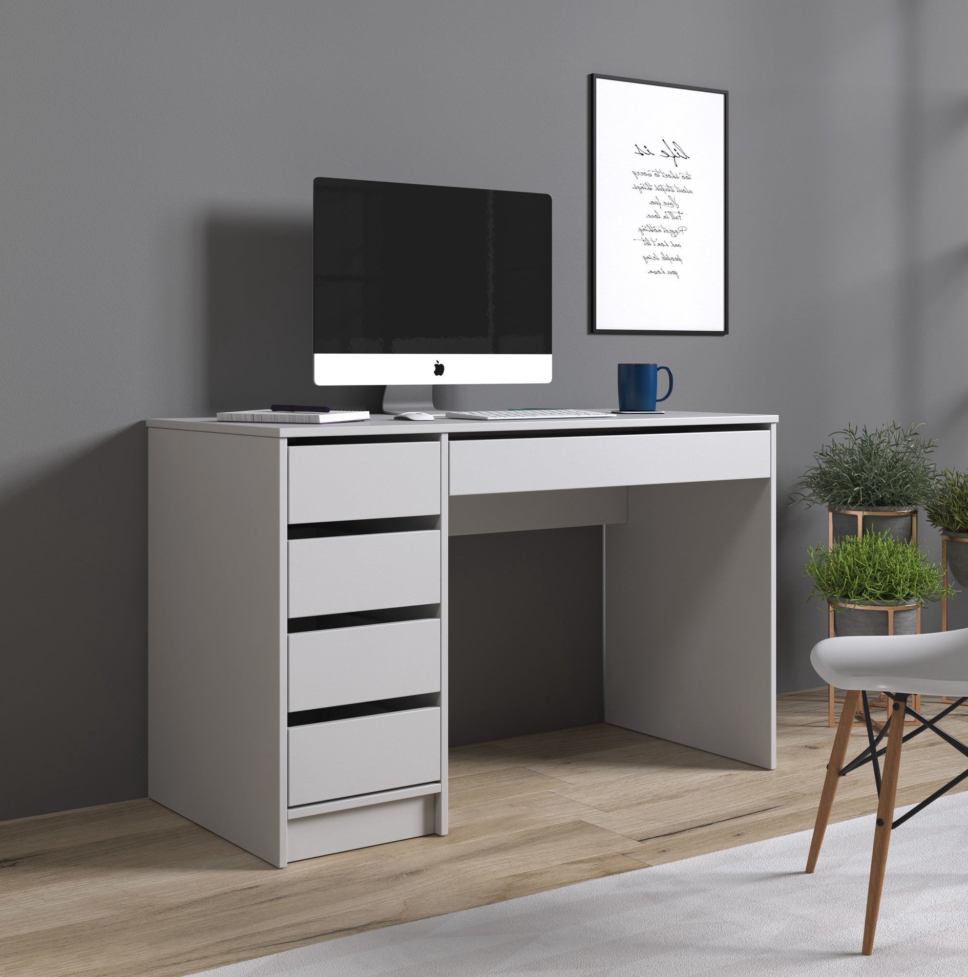 Avio - Bureau - Beige - 120x55 cm