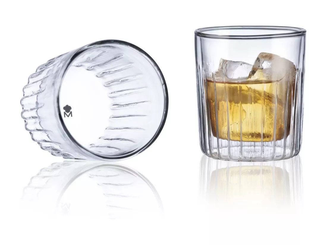 Lot de 2 verres borosilicate double paroi MIXOLOGY 300 ml MasterPRO