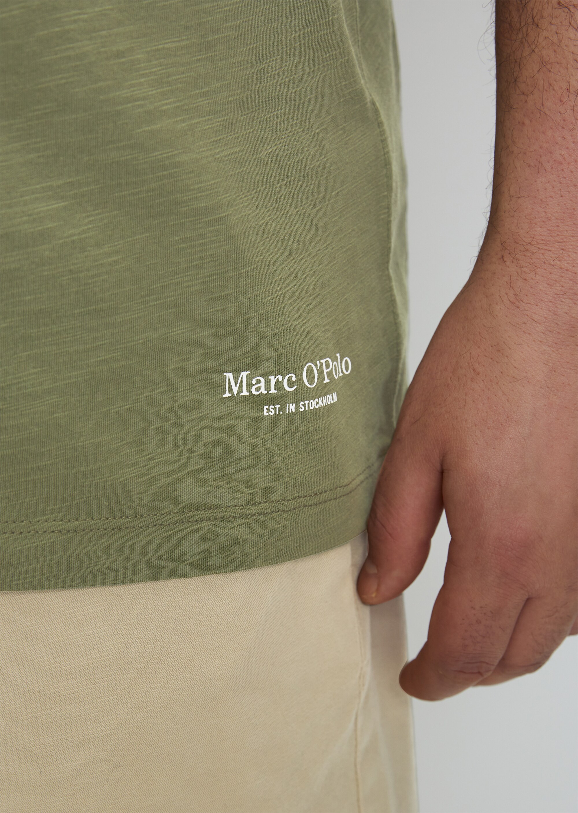 T-Shirt regular in softer Slub-Jersey-Qualität