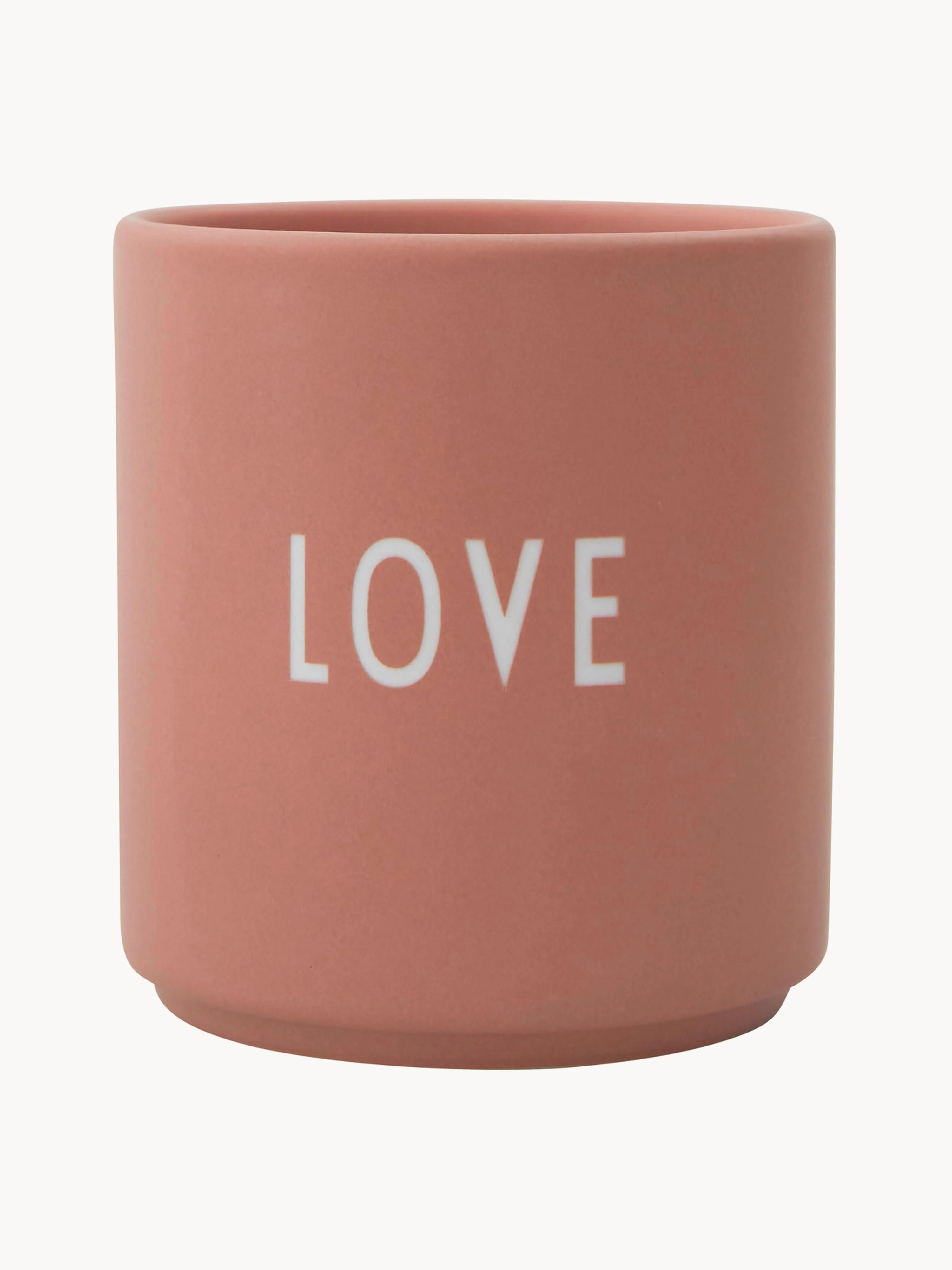 Kopje Favourite Mom/Love met opschrift