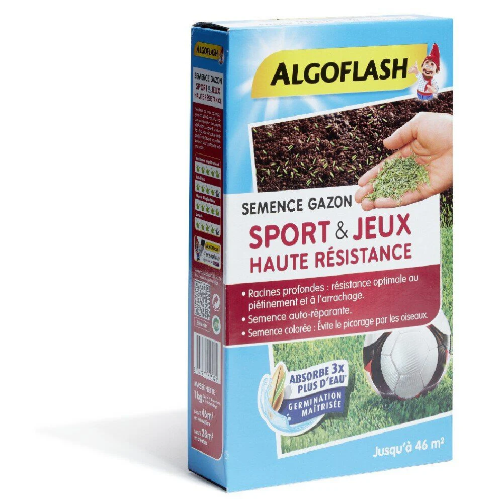 Semence gazon haute resistance 1kg