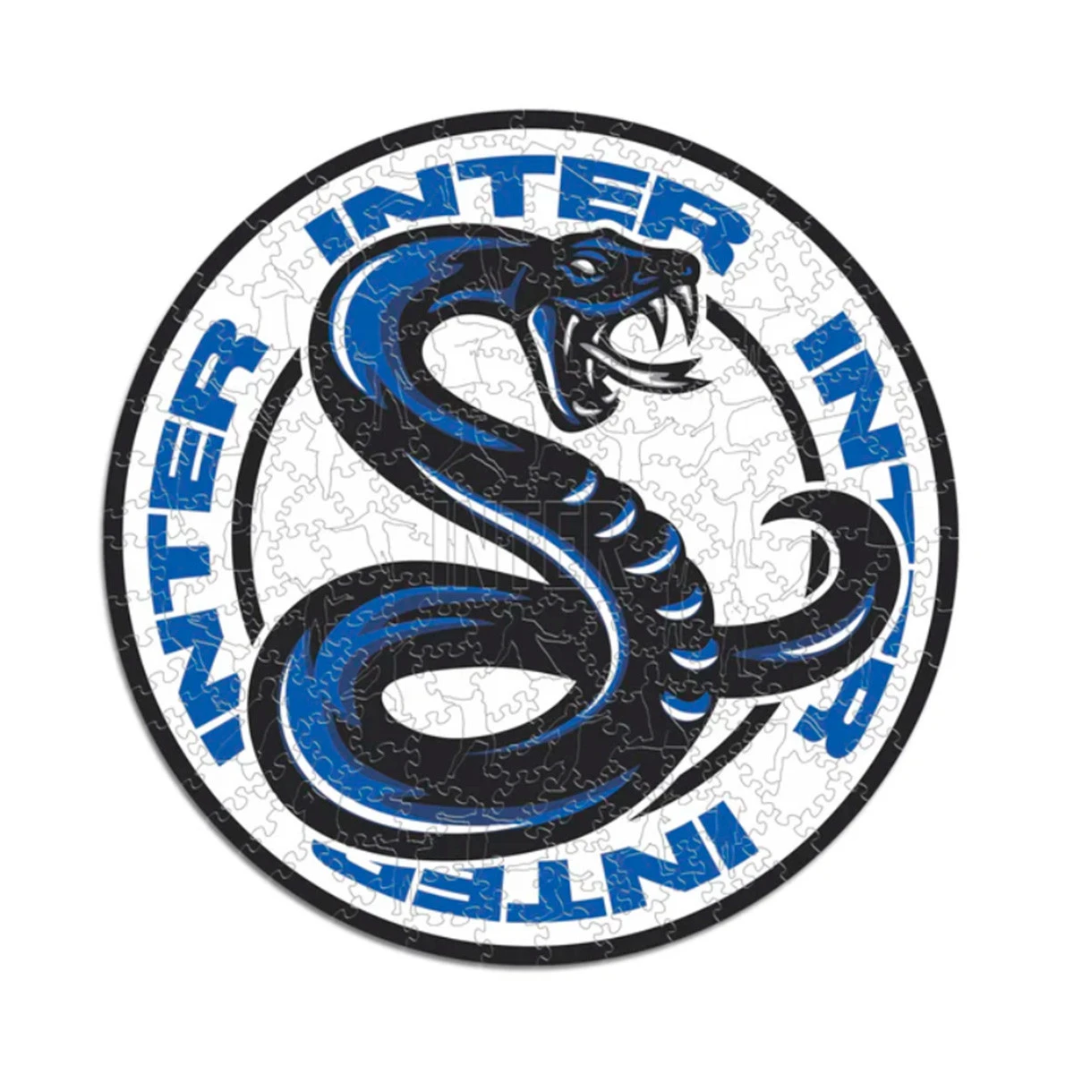 FC Inter de Milão Snake Puzzle Madeira (150 Peças)