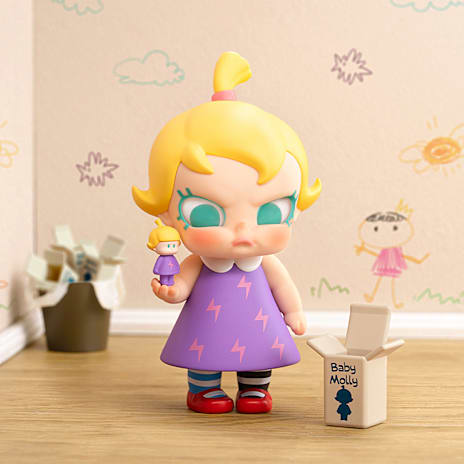 Baby molly when i was three samlerfigur – flere varianter – assorteret