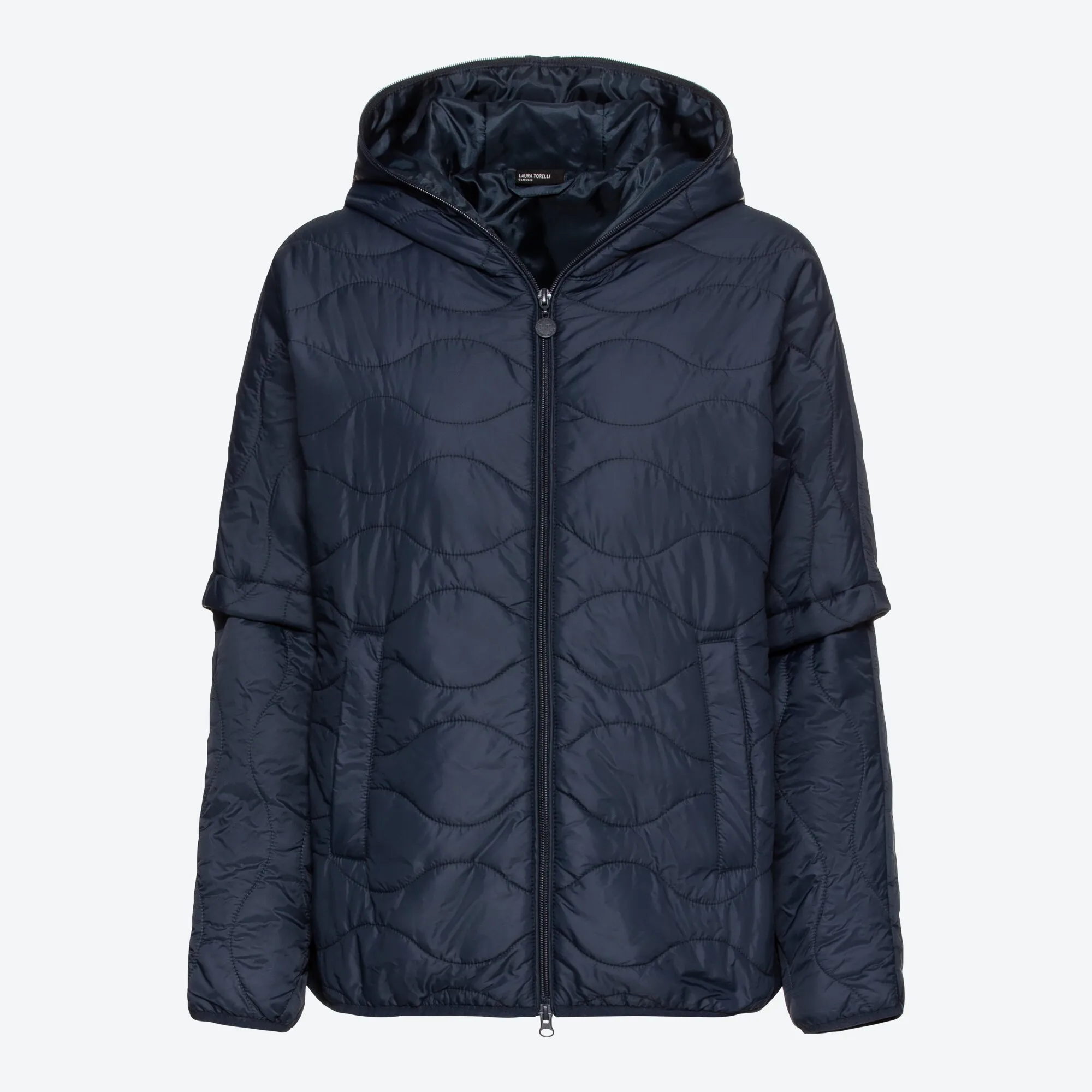Damen-Jacke mit abnehmbaren Ärmeln