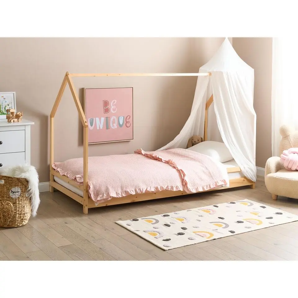 APPY - Kinderbed - Lichthout - 90 x 200 cm - Dennenhout