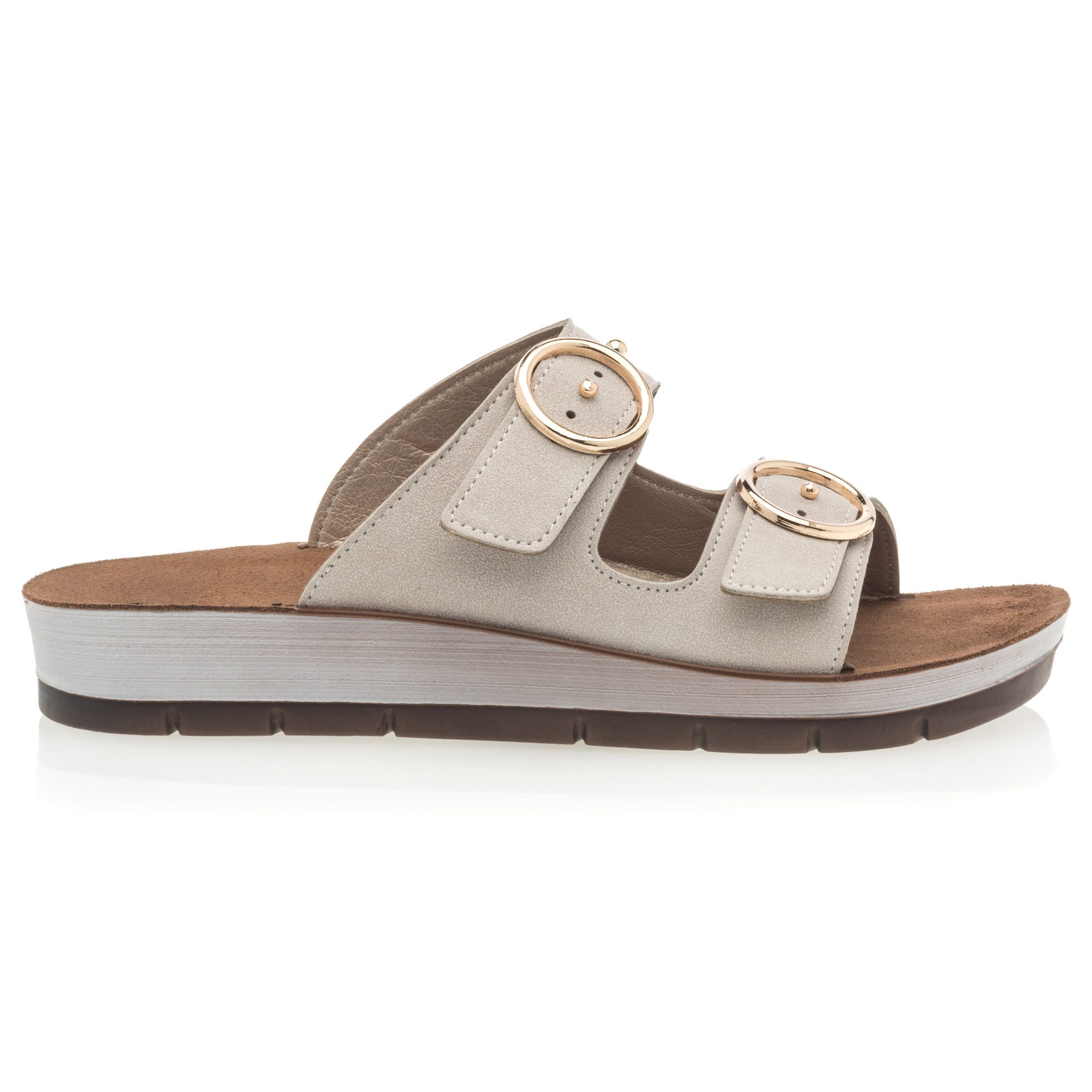 Mules Femme beige