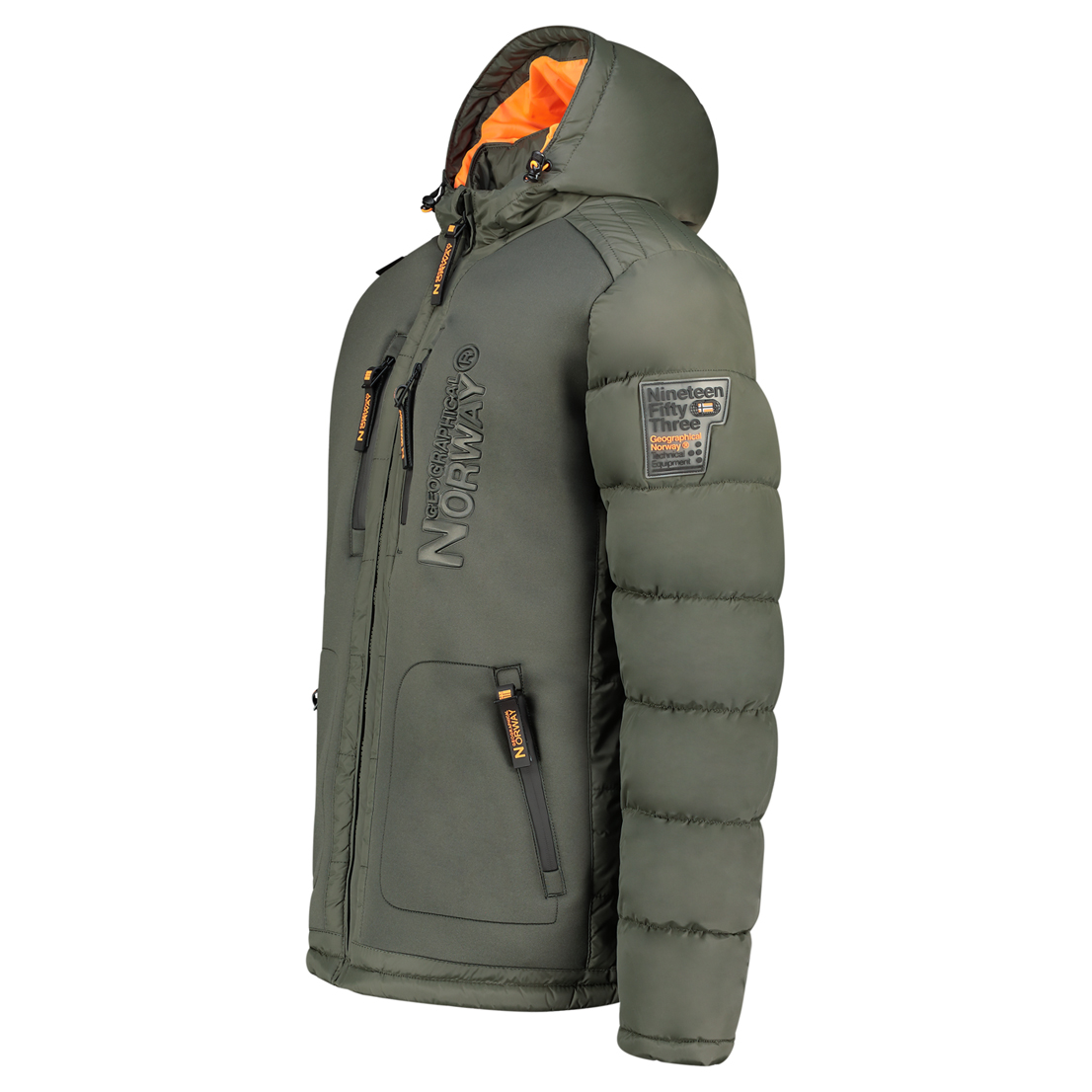 Geographical Norway Beachwood winterjas - Green