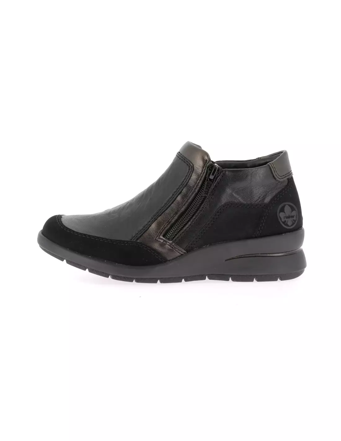RIEKER L4851 00 - Boots & bottines Schwarz