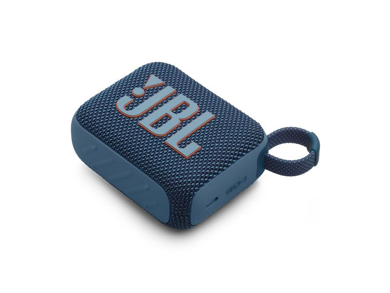 JBL Go 4 Blau Ultra-kompakter Bluetooth-Lautsprecher