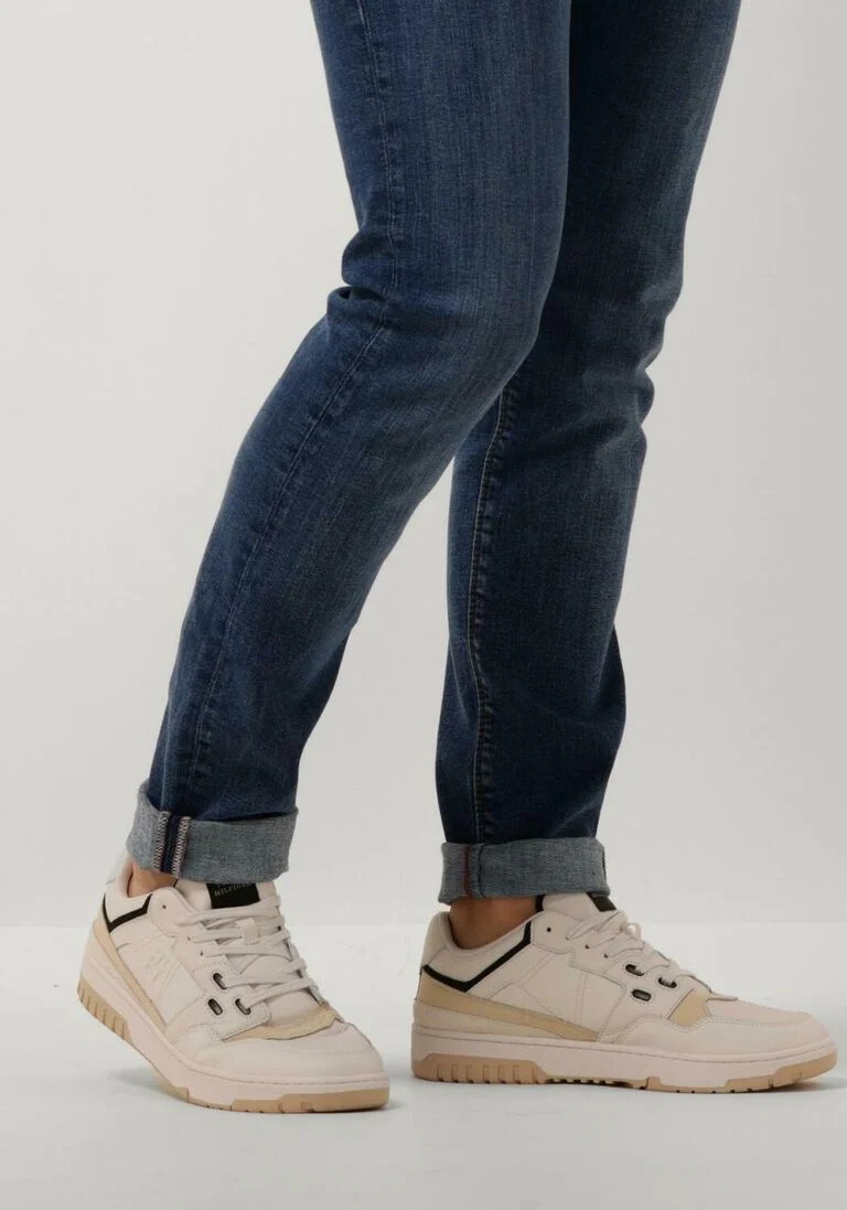 TOMMY HILFIGER witte tommy hilfiger lage sneakers tommy hilfiger basket street