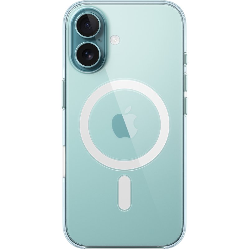 Apple Coque transparente avec MagSafe pour iPhone 16