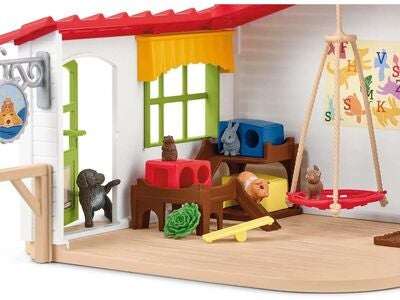 Schleich Farm World Dyrehotell