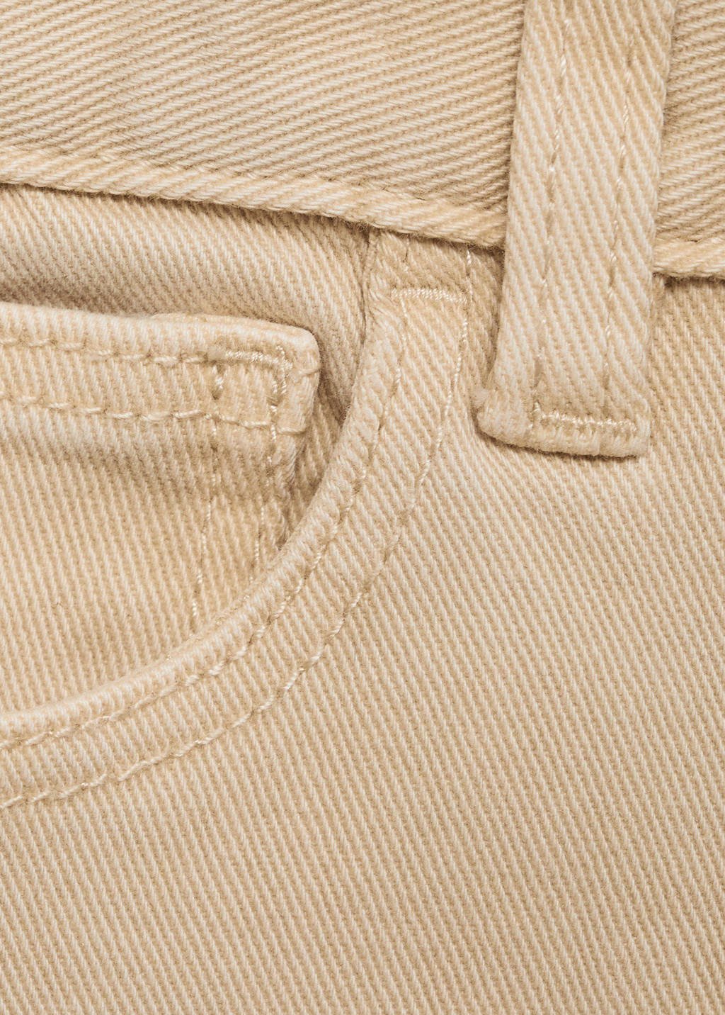 Mango Kids regular casual broek beige