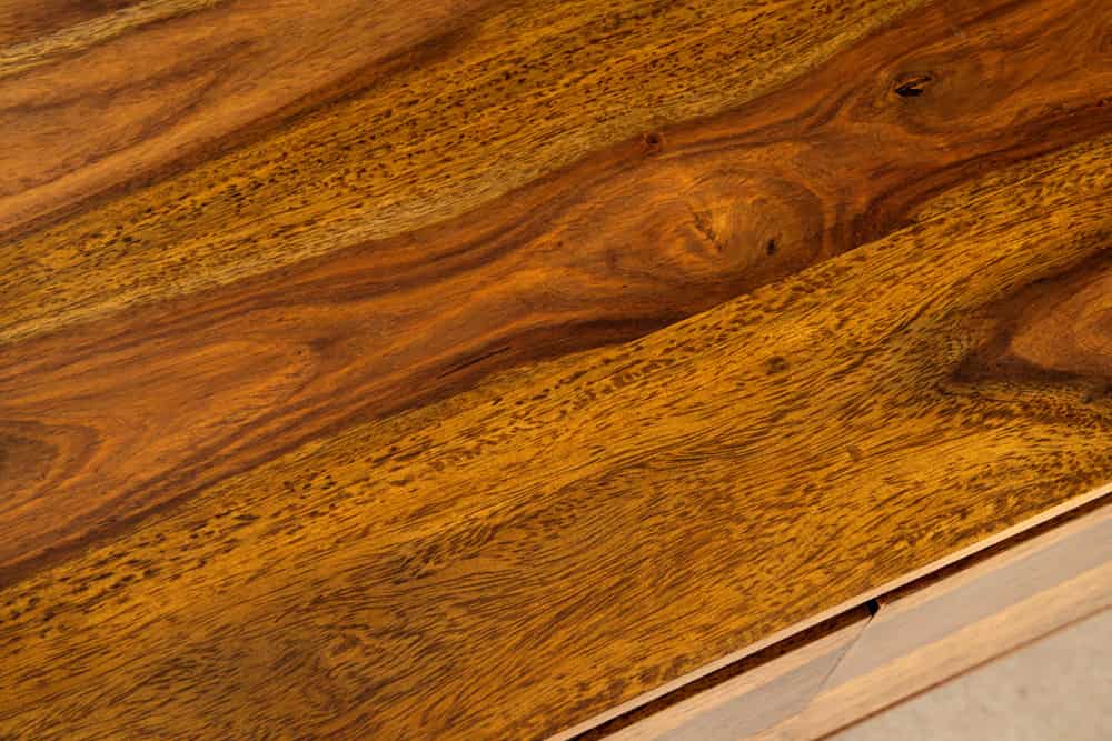 Hängendes TV-Board ORGANIC 160cm braun stone finish Sheeshamholz massiv mit Schubladen