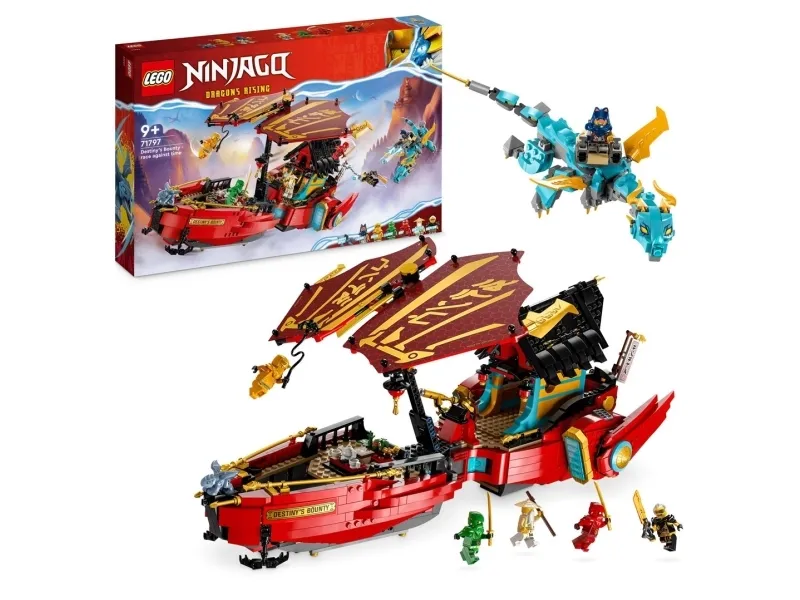 LEGO Ninjago 71797 Skæbnebåden – kapløb med tiden