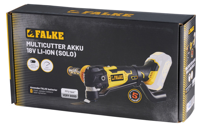 Falke akku fugeskærer/multisliber 18 V