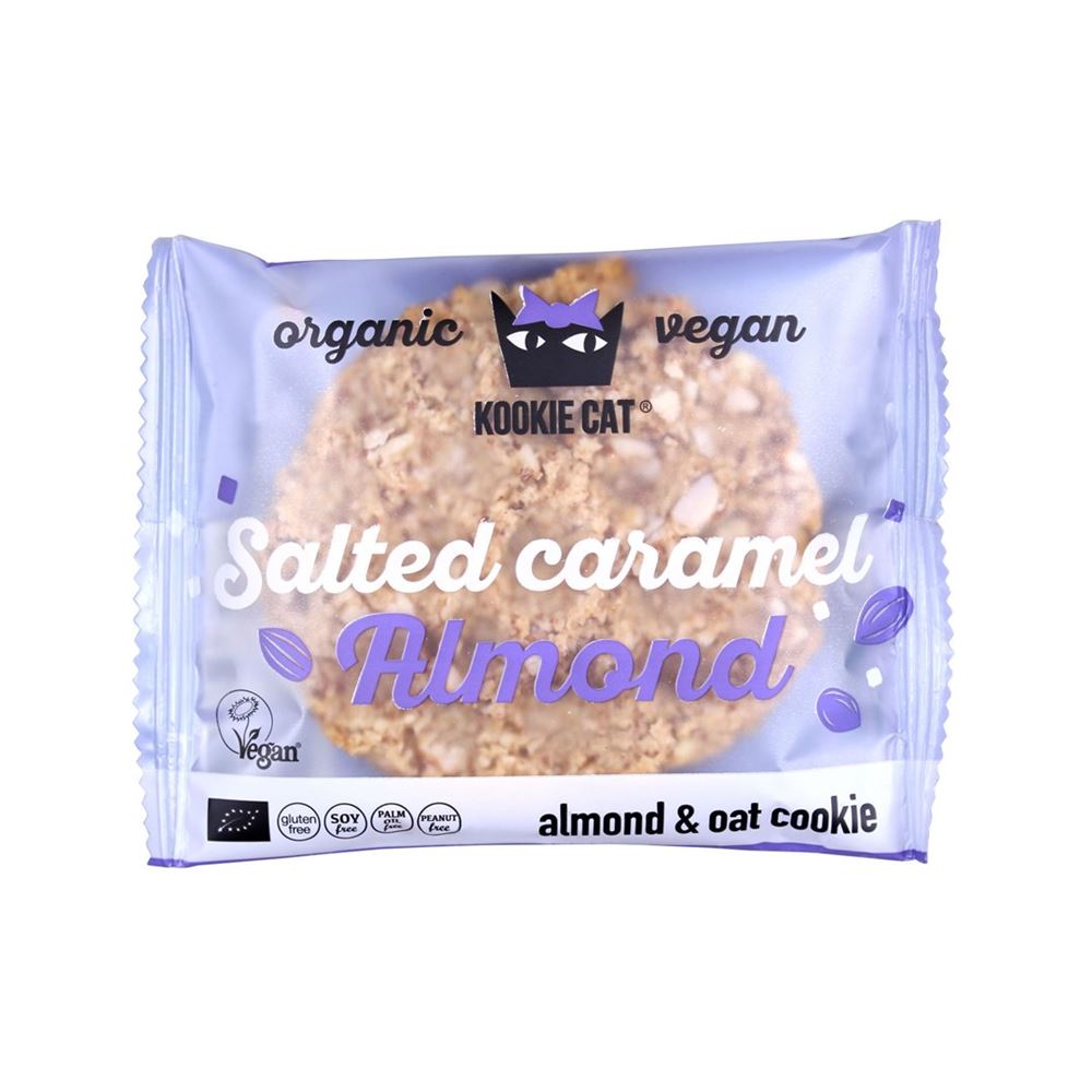 KOOKIE CAT Salted Caramel Almond Cookie<br>50 g