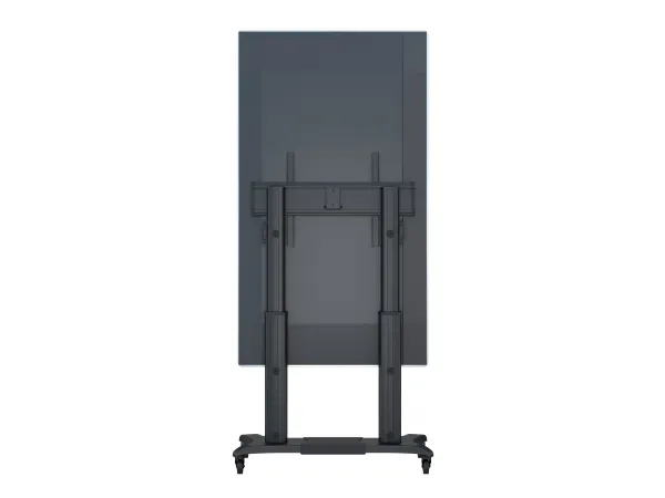Multibrackets M Public Dual Pillar 180 HD - Vogn med hjul - for fladt panel - aluminium - sort - skærmstørrelse: 60